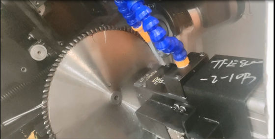 Equipamento de afiamento de lâmina de serra de ângulo de bisel CNC