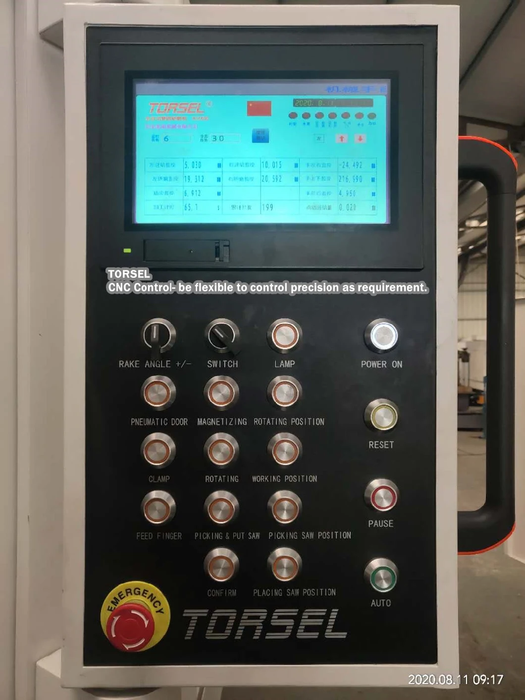 TORSEL Profissional afiador de lâminas de serra / Máquina de moagem de lâminas de serra CNC 5